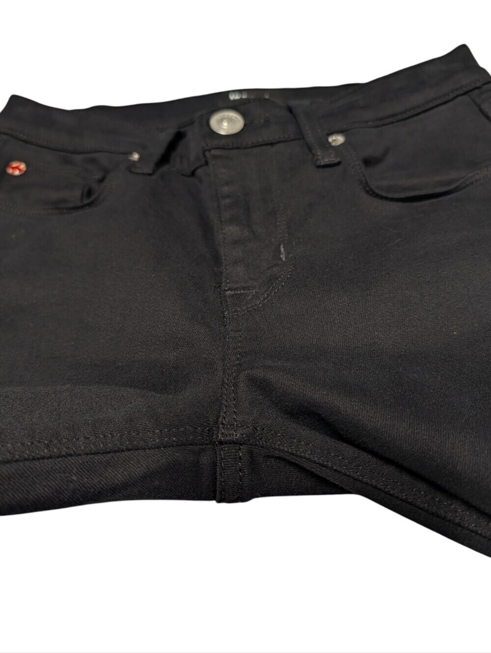 Hudson Jeans Natalie Mid Rise Skinny Black Ankle Pants Women’s Size 26 - Picture 4 of 9